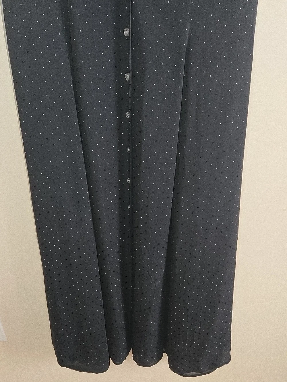 Ralph Lauren Silk Polka Dot Dress Midi Classic Preppy Petite 4P 90s Inspired - Picture 4 of 10